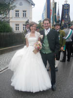 Hochzeit der Marketenderin Veronika Stuffer und Karl Liegl