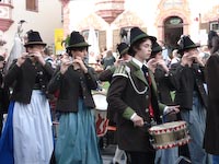 Einzug des Spielmannszugs